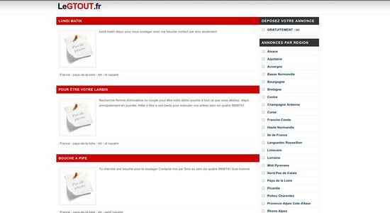 site de petite annonce rencontre