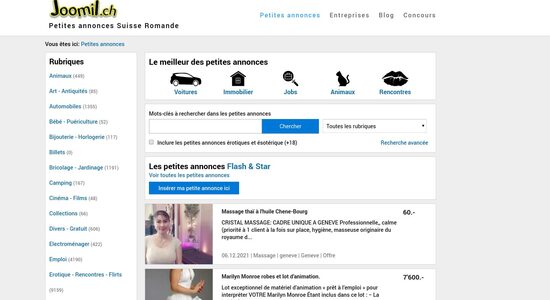 rencontres petites annonces en suisse